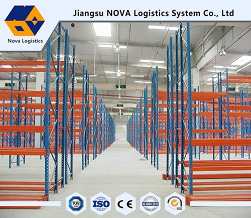 Blue Frame và Orange Beam Giá đỡ công nghiệp bền