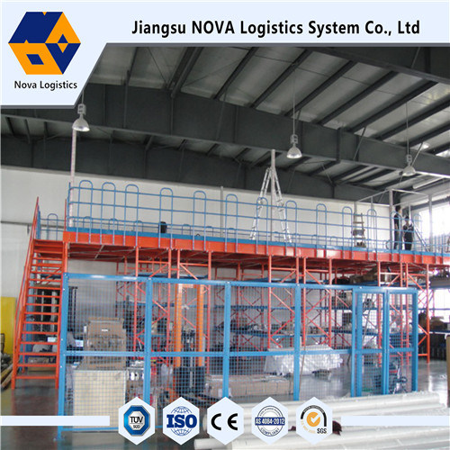 Sàn kho thép Giá đỡ gác lửng từ Nova Logistics