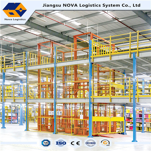 Sàn kho thép Giá đỡ gác lửng từ Nova Logistics