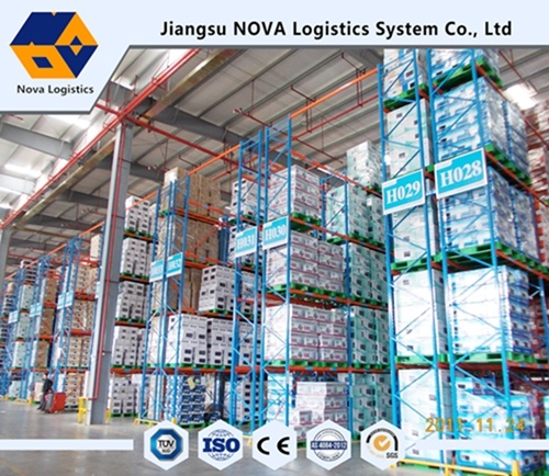 Kệ lưu trữ pallet thép nặng với CE Chứng nhận