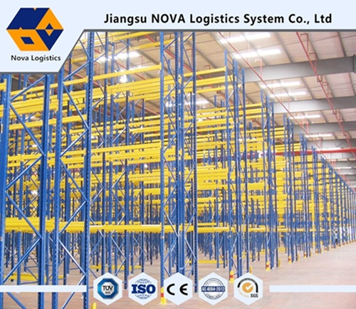 Giá đỡ Pallet chọn lọc tiêu chuẩn Nova cho kho lưu trữ