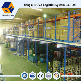 Sàn kho thép Giá đỡ gác lửng từ Nova Logistics