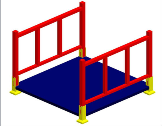 Hộp Pallet dễ dàng xếp chồng được sử dụng để lưu trữ kho