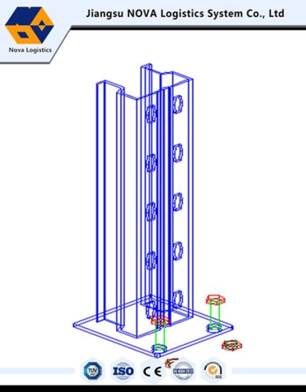 Kho lưu trữ Pallet với giá đỡ cao