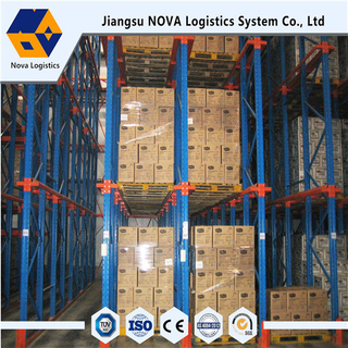 Ổ đĩa bán chạy trong giá đỡ pallet thép từ Nova Logistic