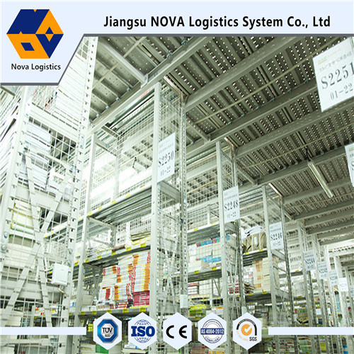 Sàn kho thép Giá đỡ gác lửng từ Nova Logistics