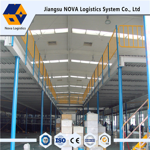 Sàn kho thép Giá đỡ gác lửng từ Nova Logistics