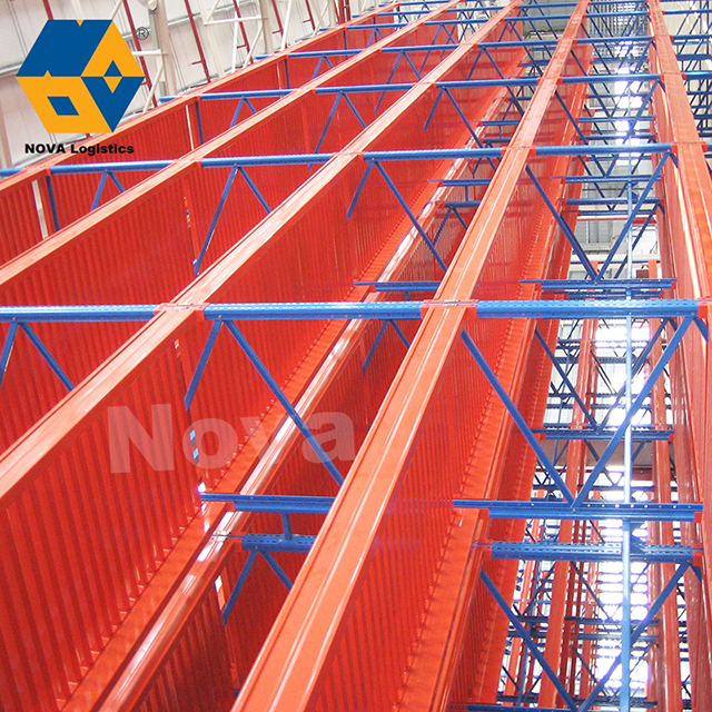 Tải trọng 1000kg Giá đỡ pallet chọn lọc nhiều lớp bằng thép Q235B