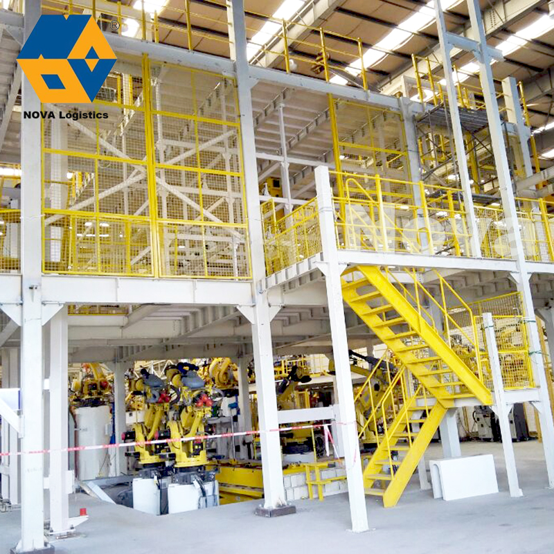 Khoản nhiệm vụ nặng kim loại công nghiệp lửng công nghiệp giá đỡ sàn nhà