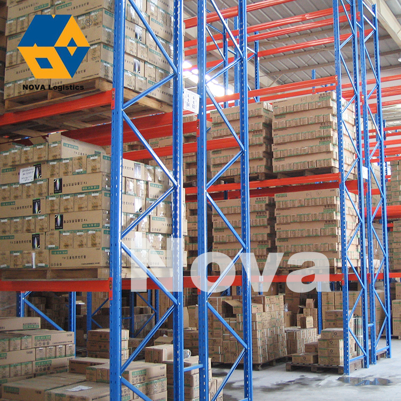 NOVA Warehouse Q235B Kệ thép nhiều tầng Giá đỡ pallet hạng nặng