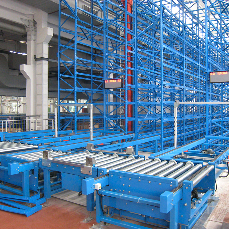Kho hàng hàng không ASRS Kho thứ Tàu con thoi Light Stacker Stacker