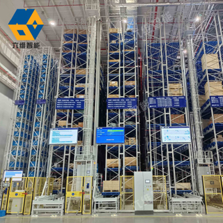 Kho hàng tự động hạng nặng pallet giá trị AS/rs với CE 