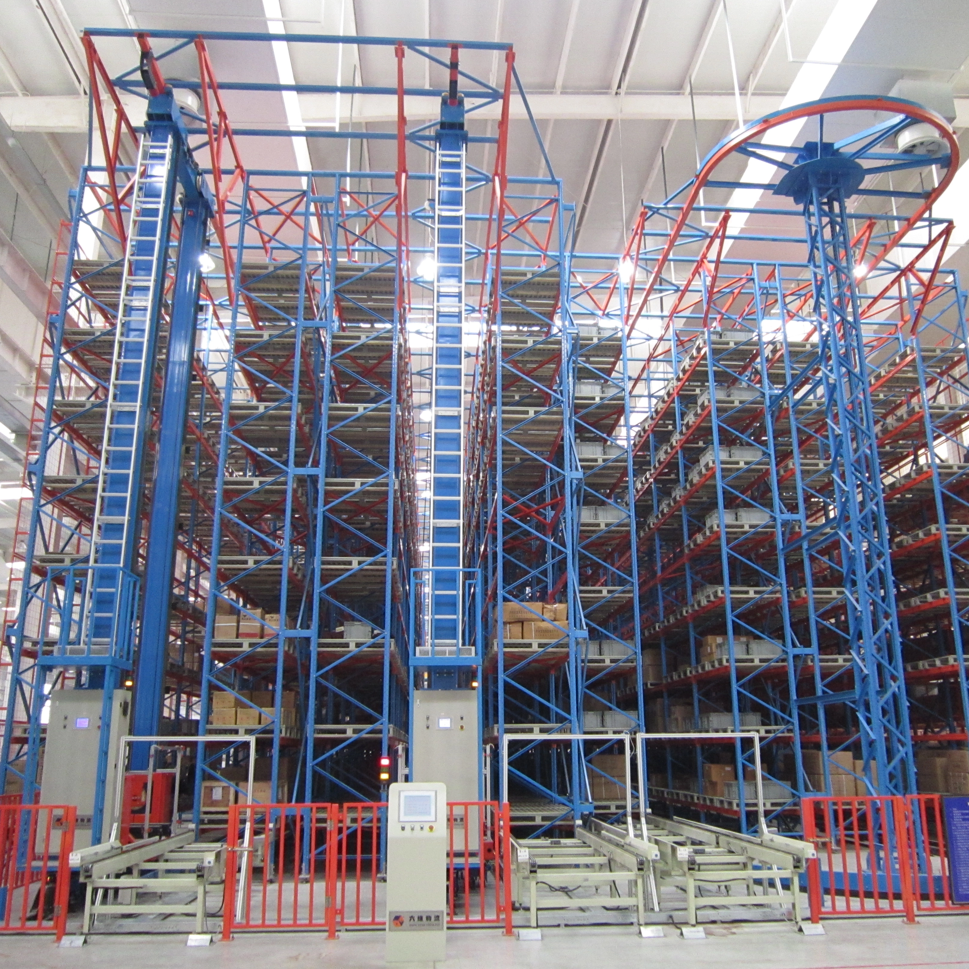 Hệ thống lưu trữ và truy xuất tự động ASRS Systeming Hệ thống giá đỡ