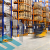 Xếp chồng thép công nghiệp hạng nặng Q235B Đẩy lùi giá đỡ pallet