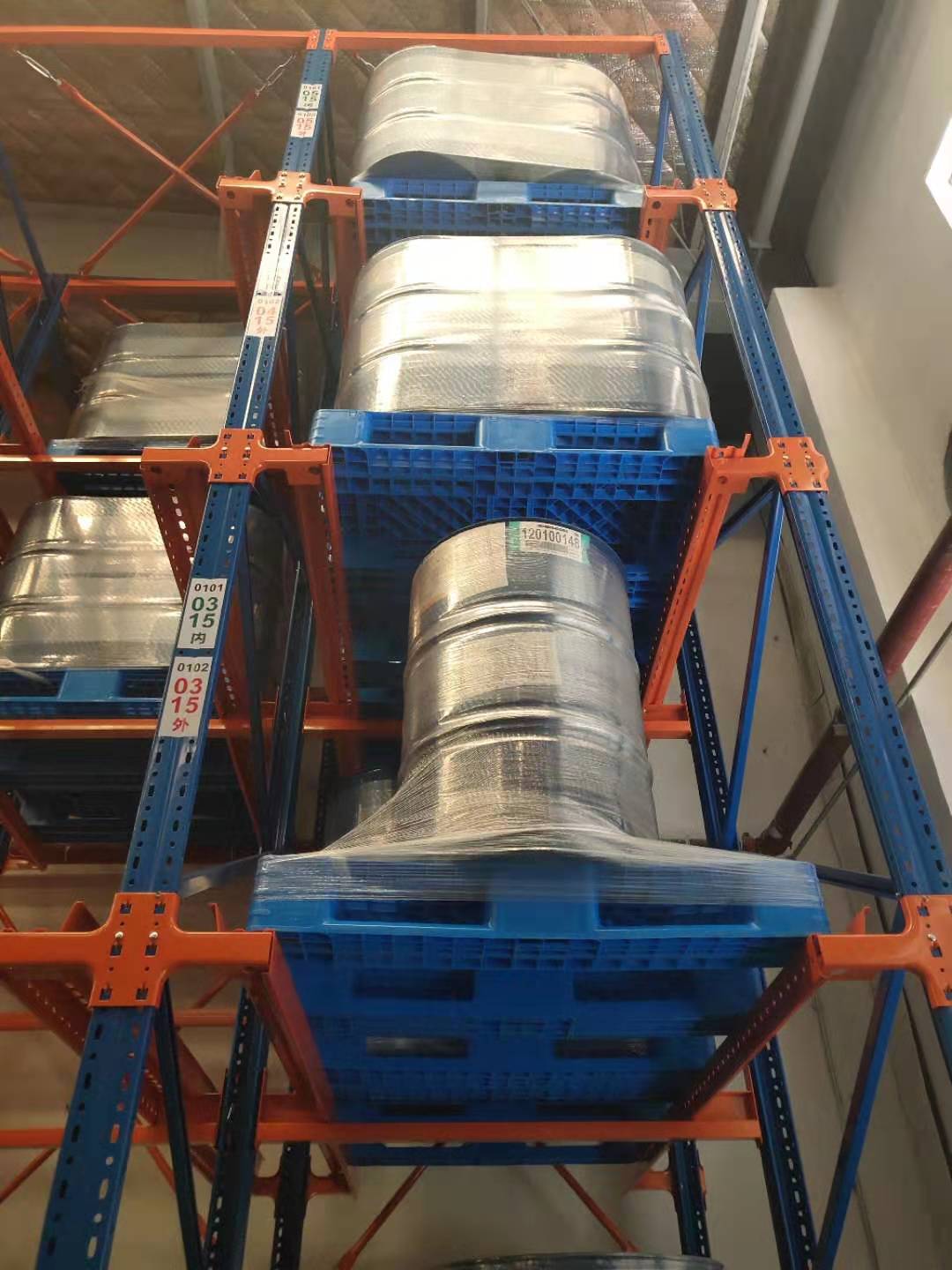 Ổ đĩa không gấp thực phẩm theo kiểu kệ pallet