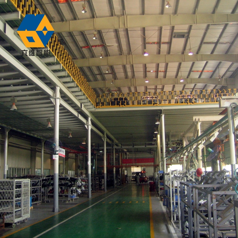 Kho lưu trữ cấu trúc thép tầng lửng sàn nhà với chứng chỉ CE