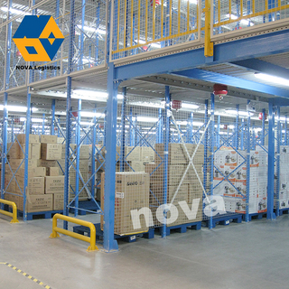 Kho lưu trữ kho hỗ trợ giá pallet sàn lửng