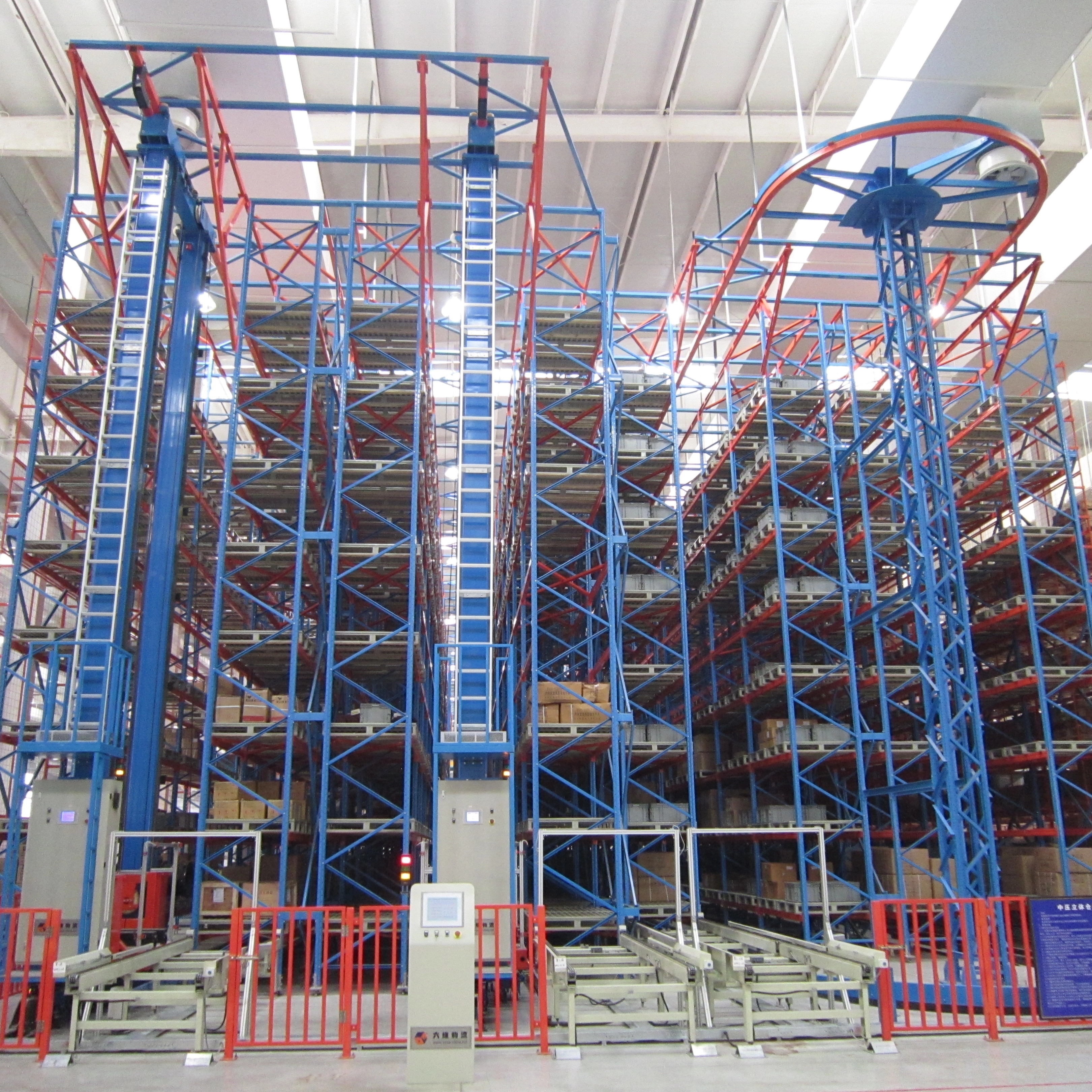 Hệ thống giải pháp lưu trữ kho ASRS mật độ cao