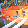 Xếp chồng thép công nghiệp hạng nặng Q235B Đẩy lùi giá đỡ pallet