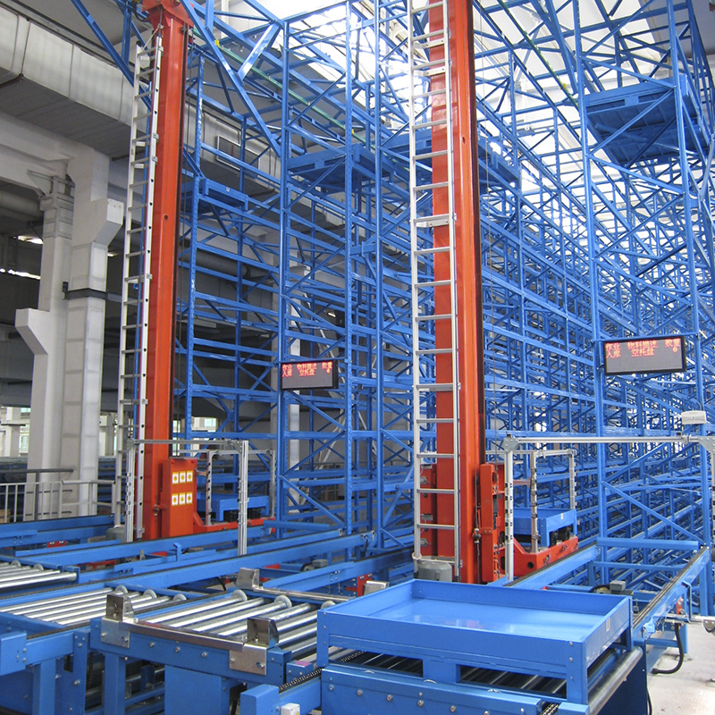 Kho hàng hàng không ASRS Kho thứ Tàu con thoi Light Stacker Stacker