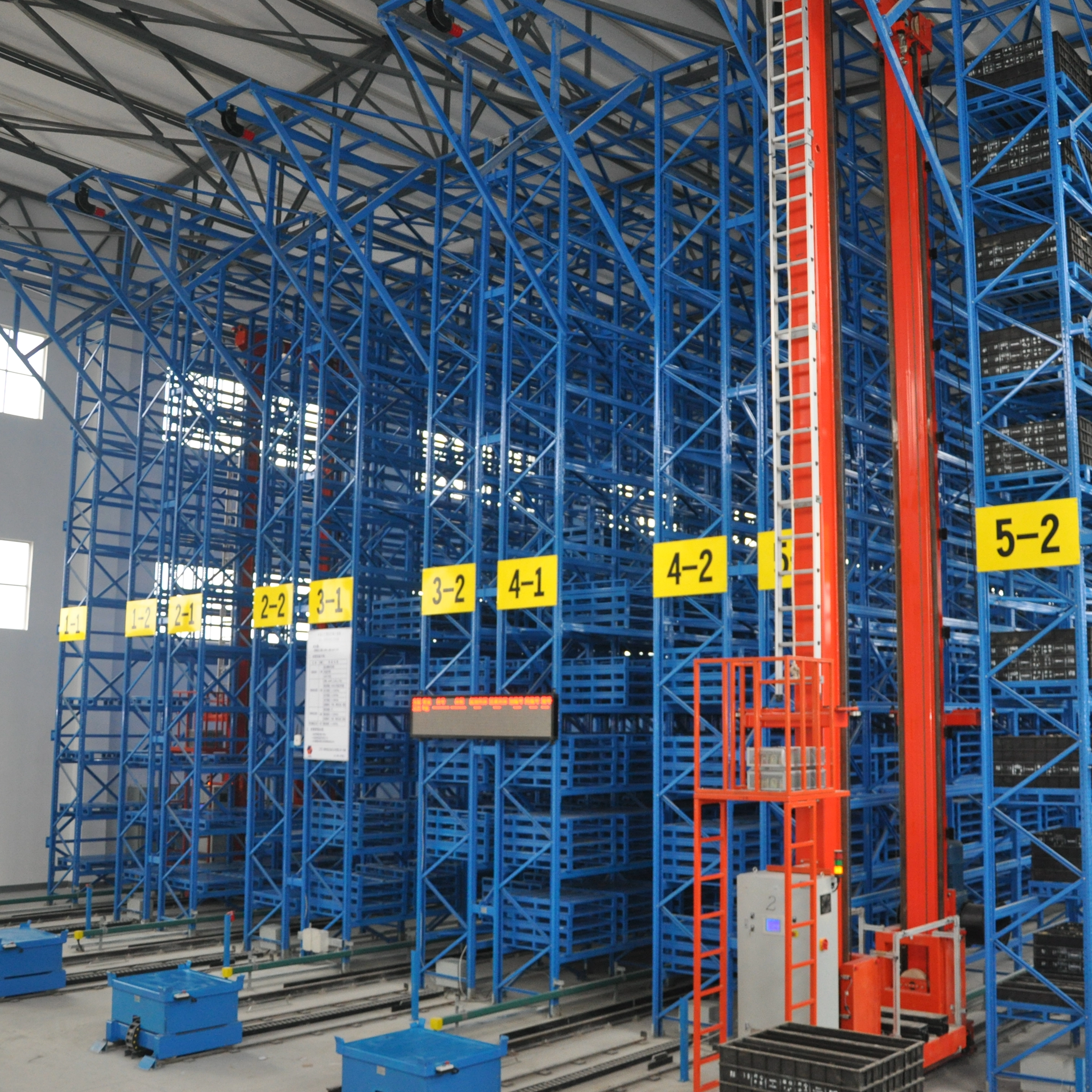 Hệ thống lưu trữ và truy xuất tự động ASRS Systeming Hệ thống giá đỡ
