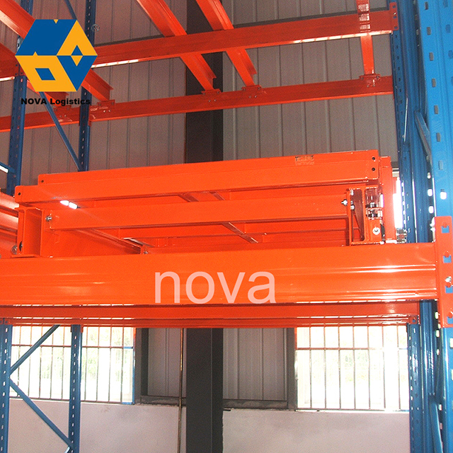 Xếp chồng thép công nghiệp hạng nặng Q235B Đẩy lùi giá đỡ pallet