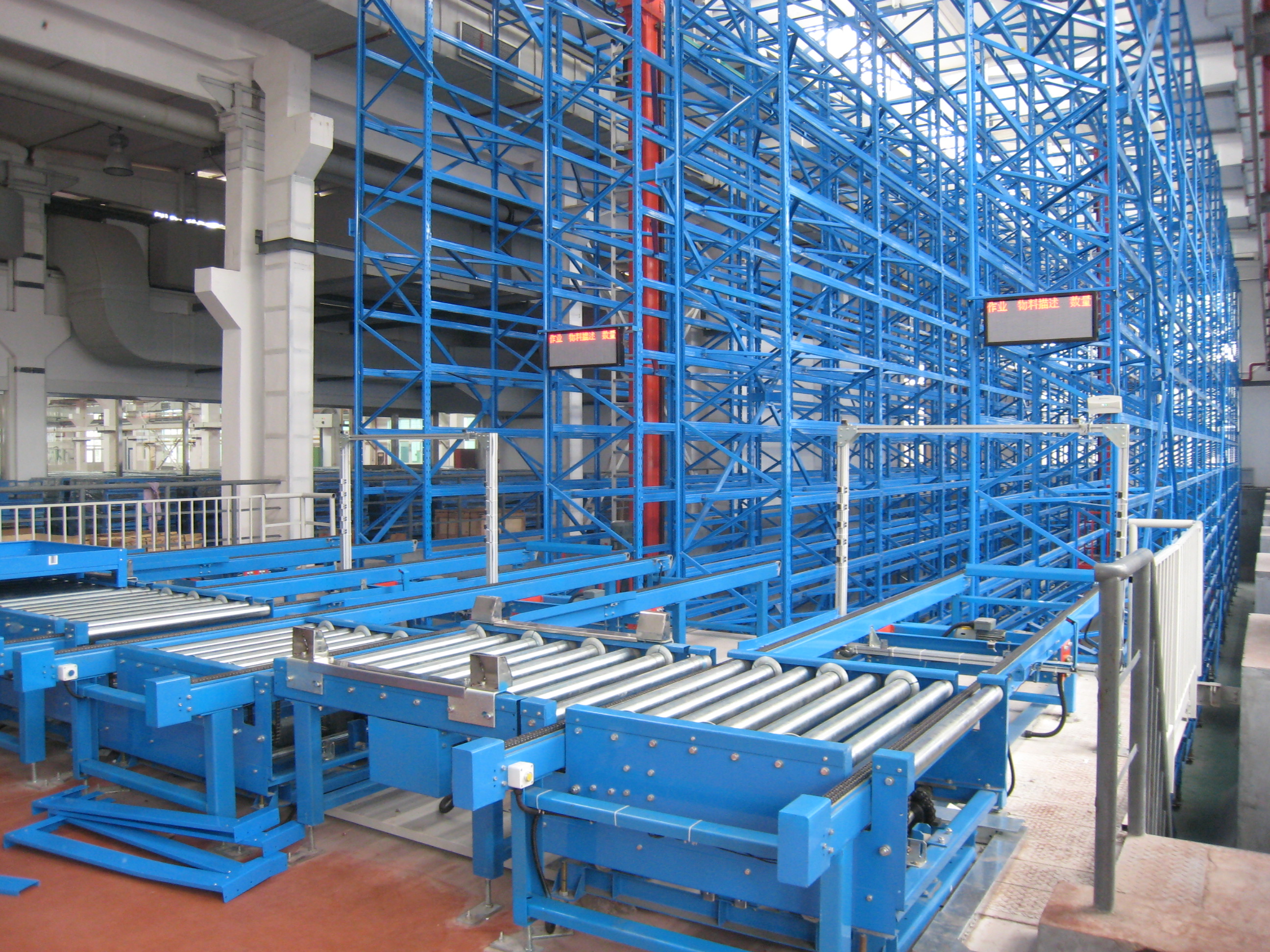 Hệ thống giá đỡ cần cẩu lưu trữ tải nhỏ kho ASRS tự động