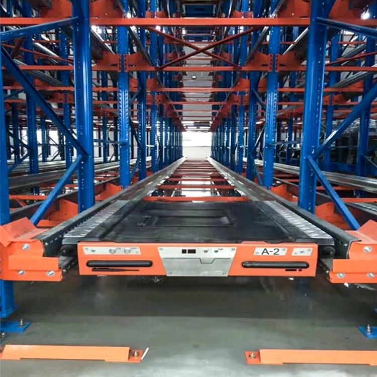 Kệ Radio Shuttle Pallet Kệ Kệ Pallet Runner từ xa Hệ thống kệ Radio Shuttle